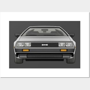 1981 DMC Delorean Posters and Art